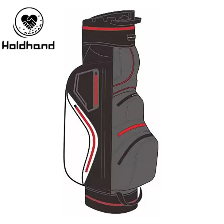 Bossa de golf de 14 vies Logotips personalitzats Bosses de carro de golf a l'engròs Bossa de golf
