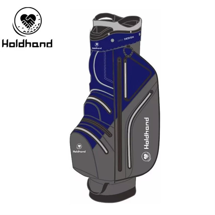 A Place For Everything: Men's Golf Cart Bag With 14 Way Partitions high quality