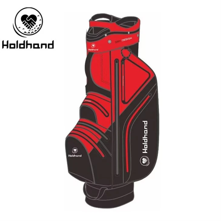 A Place For Everything: Men's Golf Cart Bag With 14 Way Partitions factory