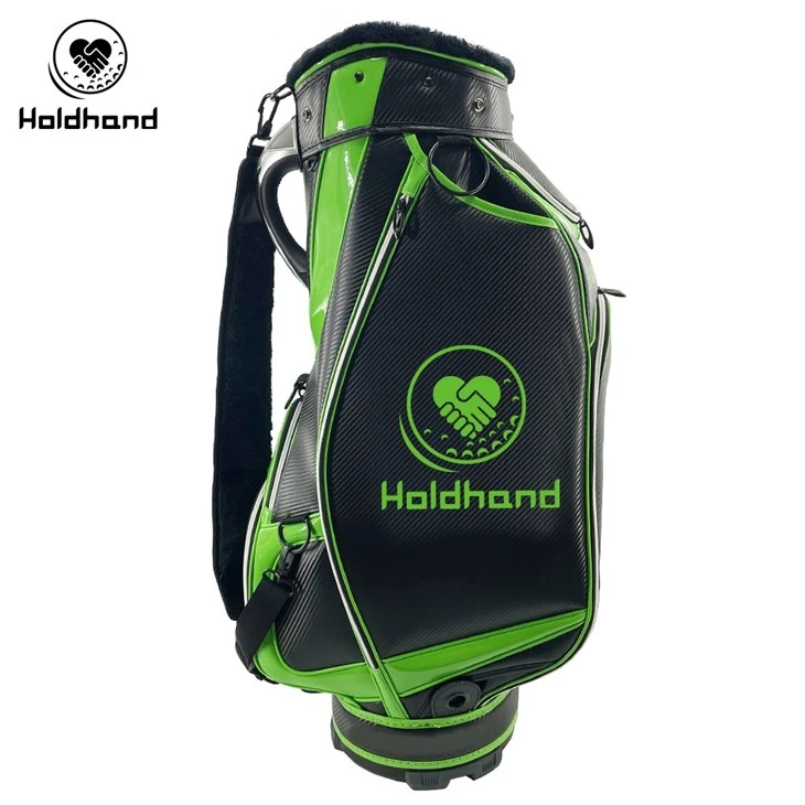Stylish Golf Cart Bag Showcasing 15-slot Club Architecture, Secluded Putter Bay, Seven Purpose-built Compartments, Beverage Cooling Sleeve, Comfort-focused Harness, And Foldaway Weatherproofing - Travel-friendly For All.