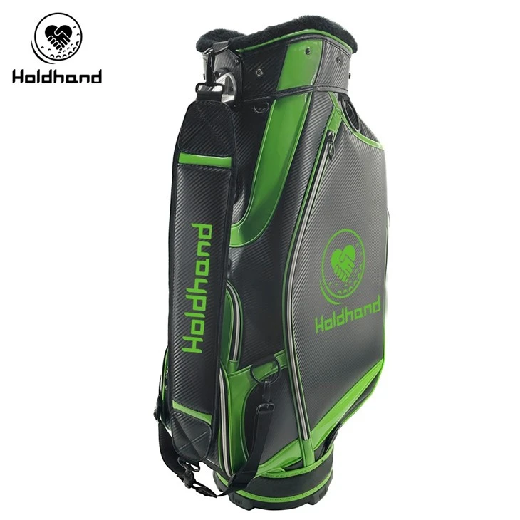 Stylish Golf Cart Bag Showcasing 15-slot Club Architecture, Secluded Putter Bay, Seven Purpose-built Compartments, Beverage Cooling Sleeve, Comfort-focused Harness, And Foldaway Weatherproofing - Travel-friendly For All.