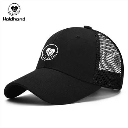 Feu un logotip personalitzat amb aquest barret de malla de 5 panells d'alta qualitat.